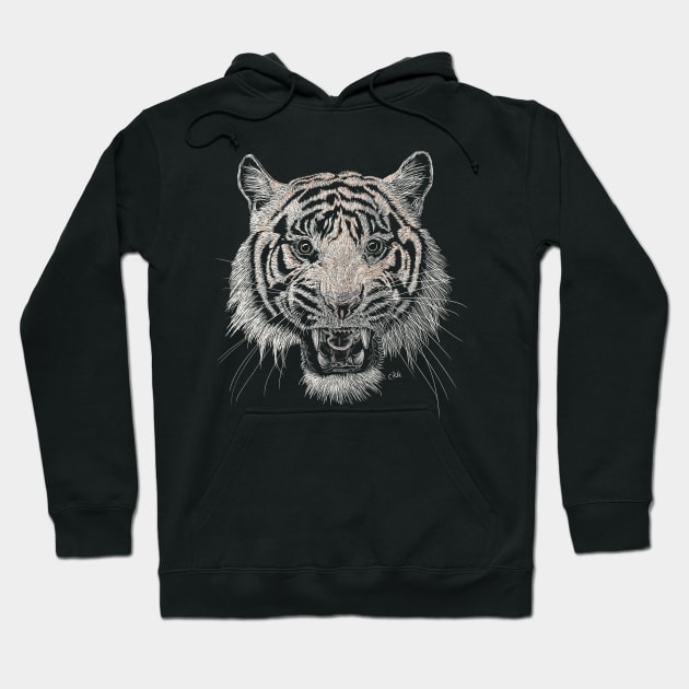 Bengal Tiger Hoodie by Walking in Nature